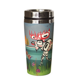 Bamboo Travel Mug - Moose by Terry Starr