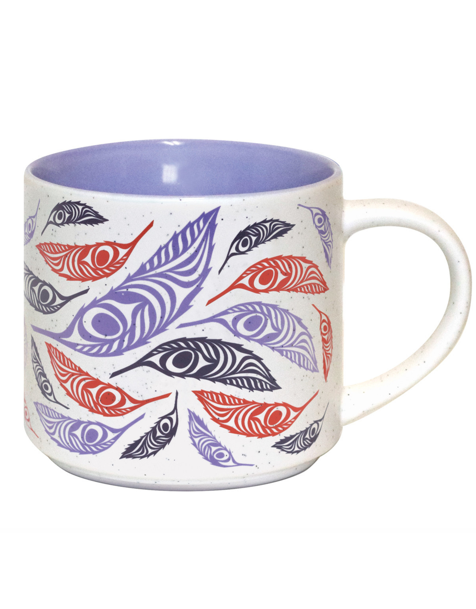 Ceramic Mug - Feather (CMUG25)