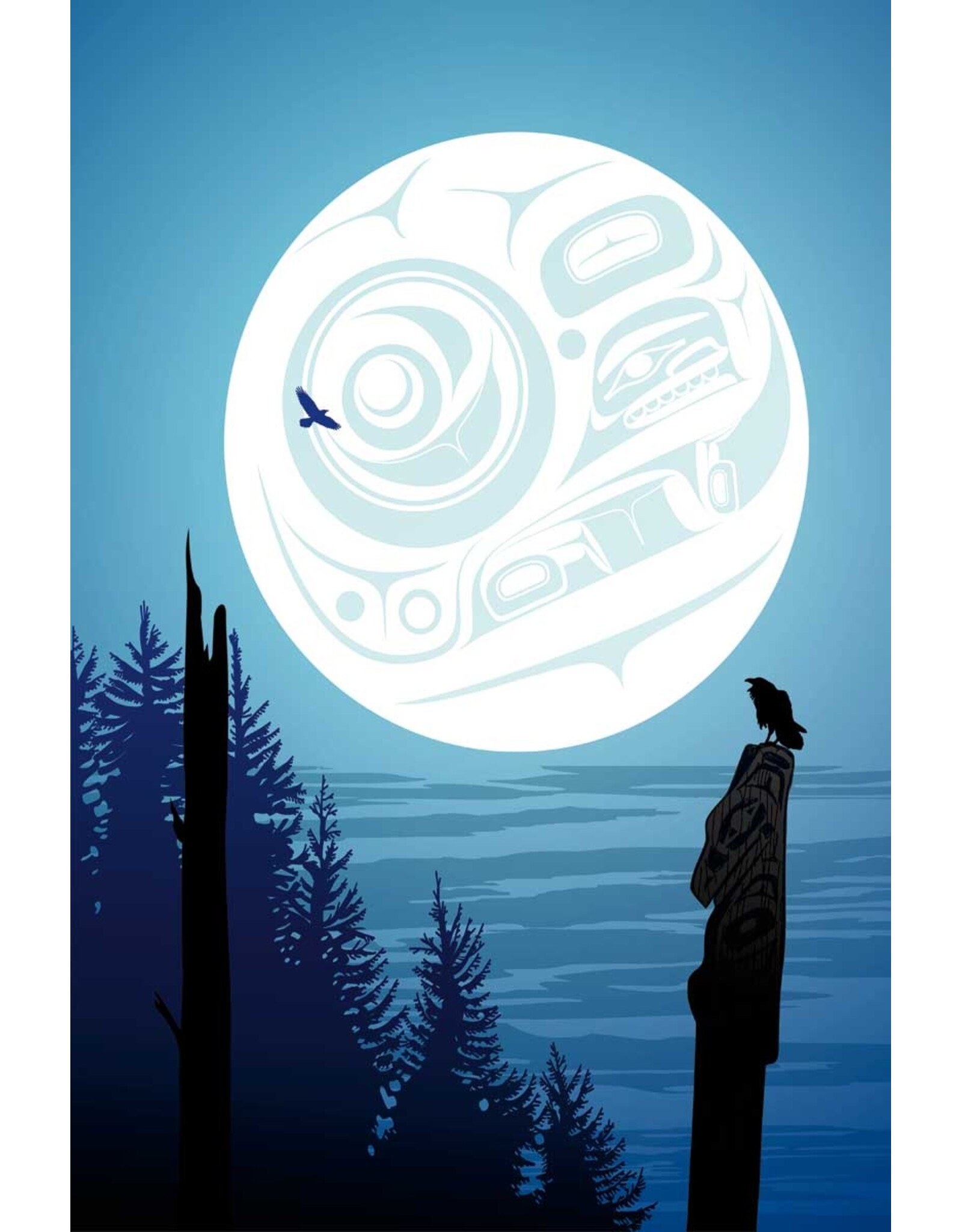 Raven Moon par Mark Preston Édition Limitée