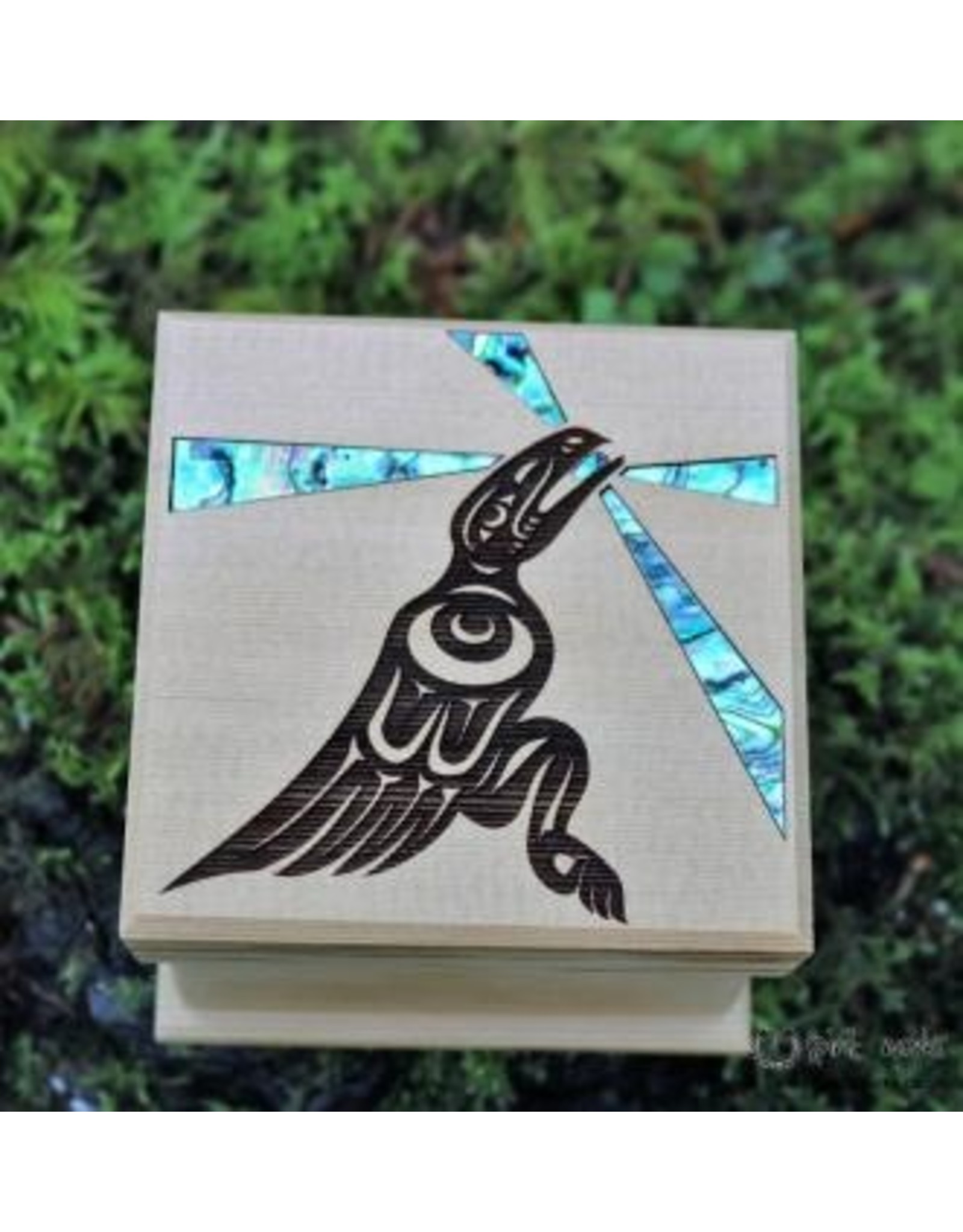 Small Bentwood Box - Raven