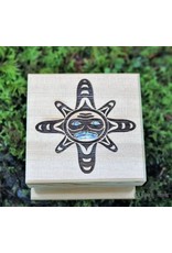 Small Bentwood Box - Sun Mask