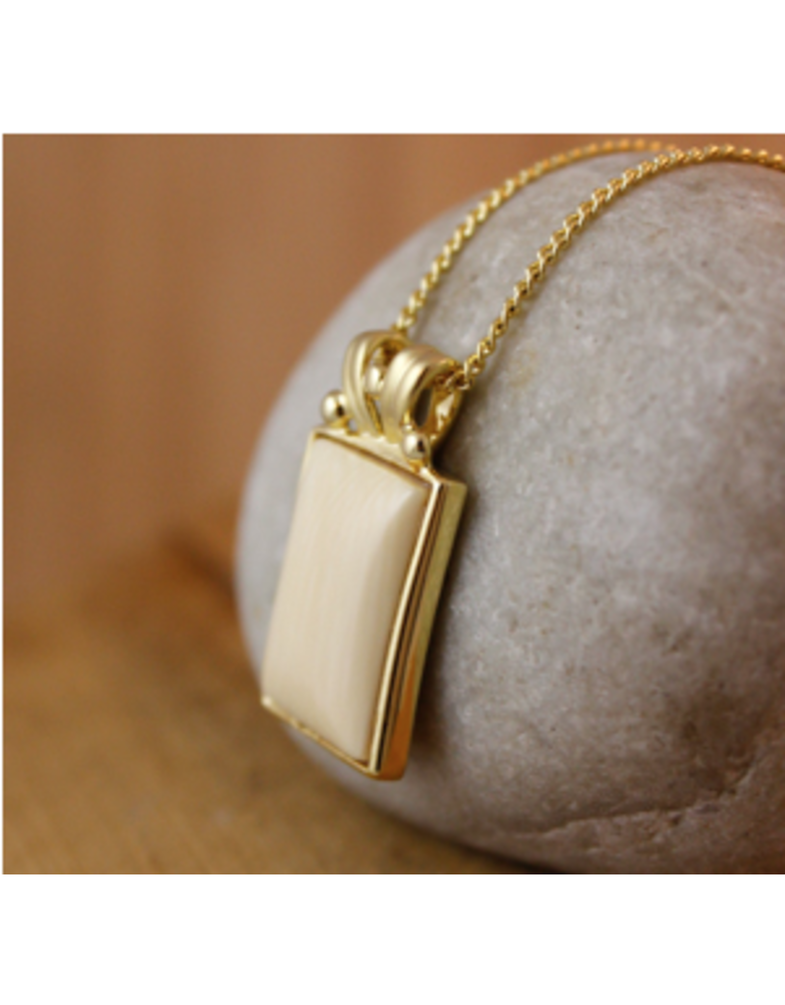 Collier en Ivoire de Mammouth Fossilisé  - MP52