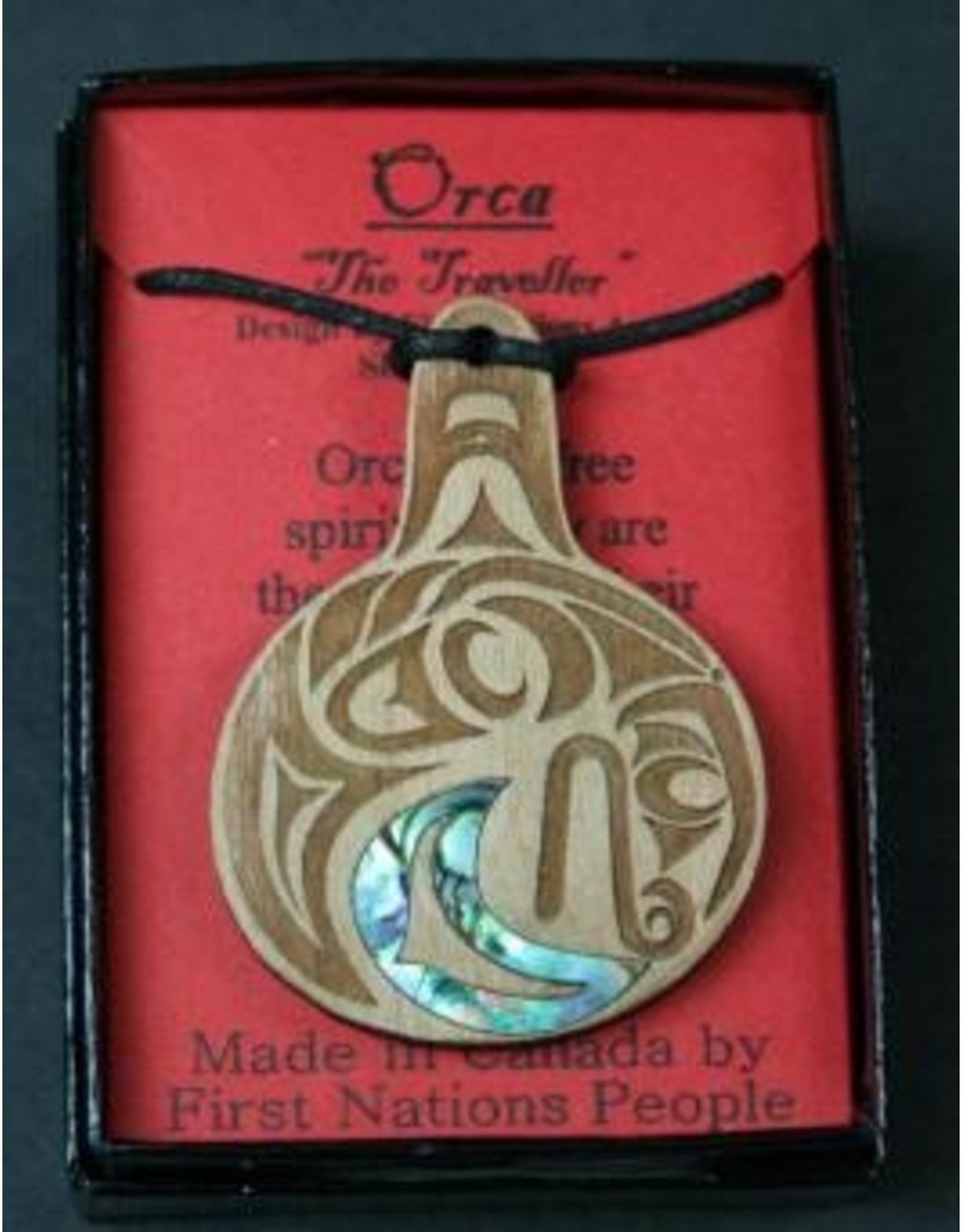 Orca Pendant Native Design - Light