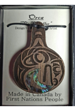 Pendentif Orque Native Design - Foncé