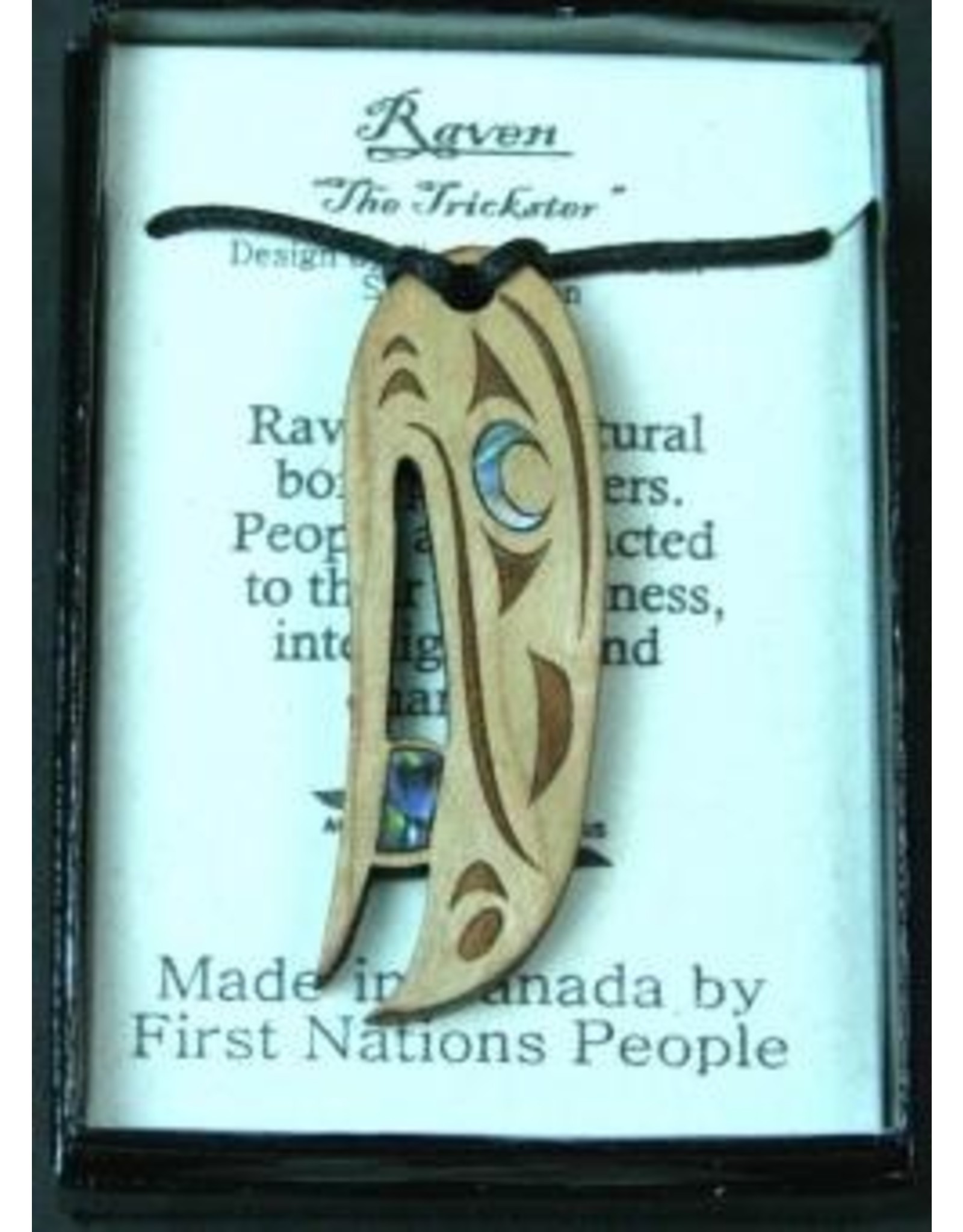 Pendentif Corbeau Native Design - Claire
