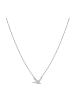 Goose Necklace - Silver