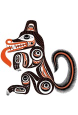 Godji - Haida Wolf par Bill Reid Montée sur Passe-Partout