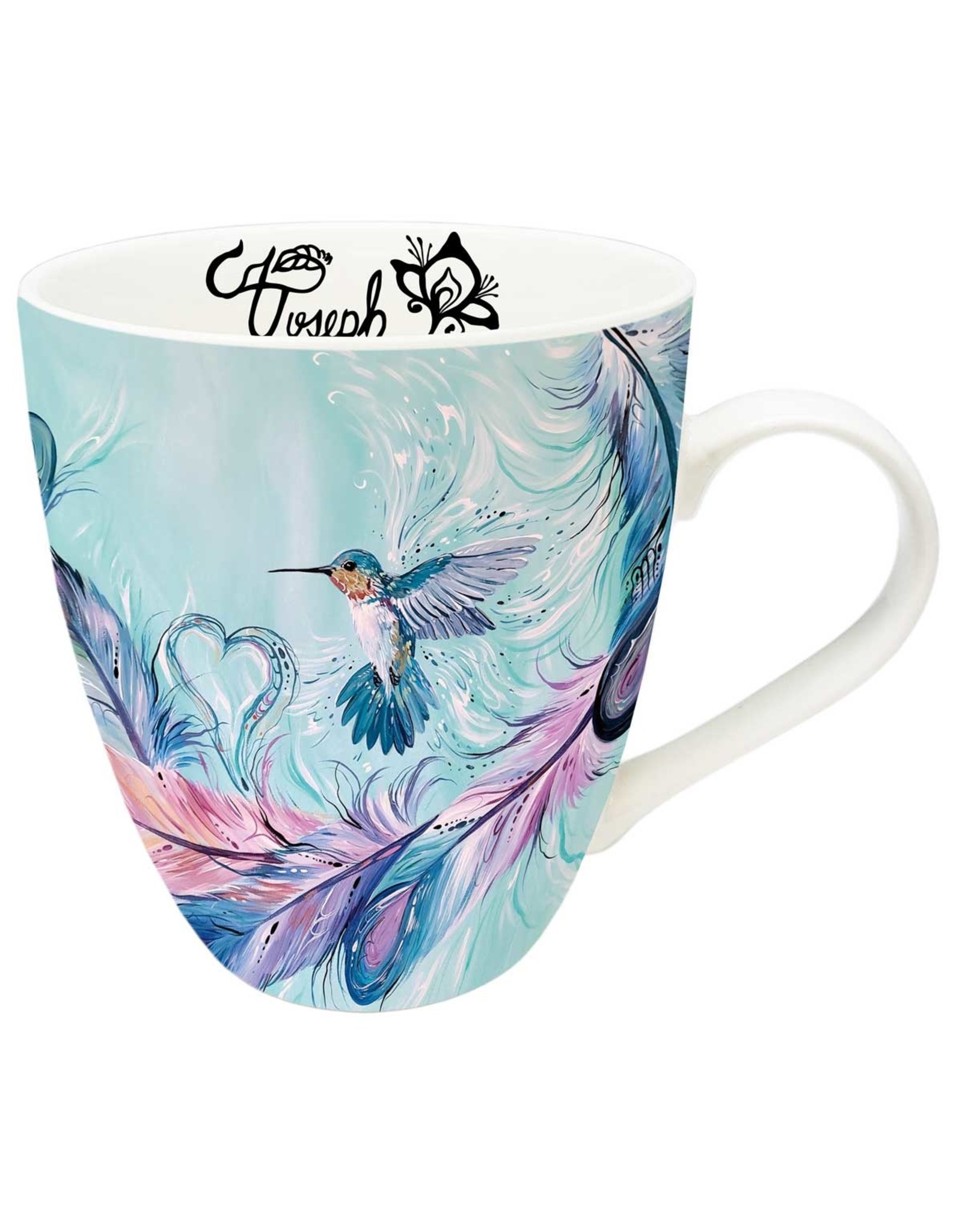 Tasse Hummingbird Feathers par Carla Joseph - POD2594MUGS