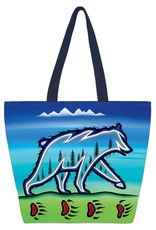 Ojibway Medicine Bear by Jeffrey Red Tote Bag - POD2356TOTE