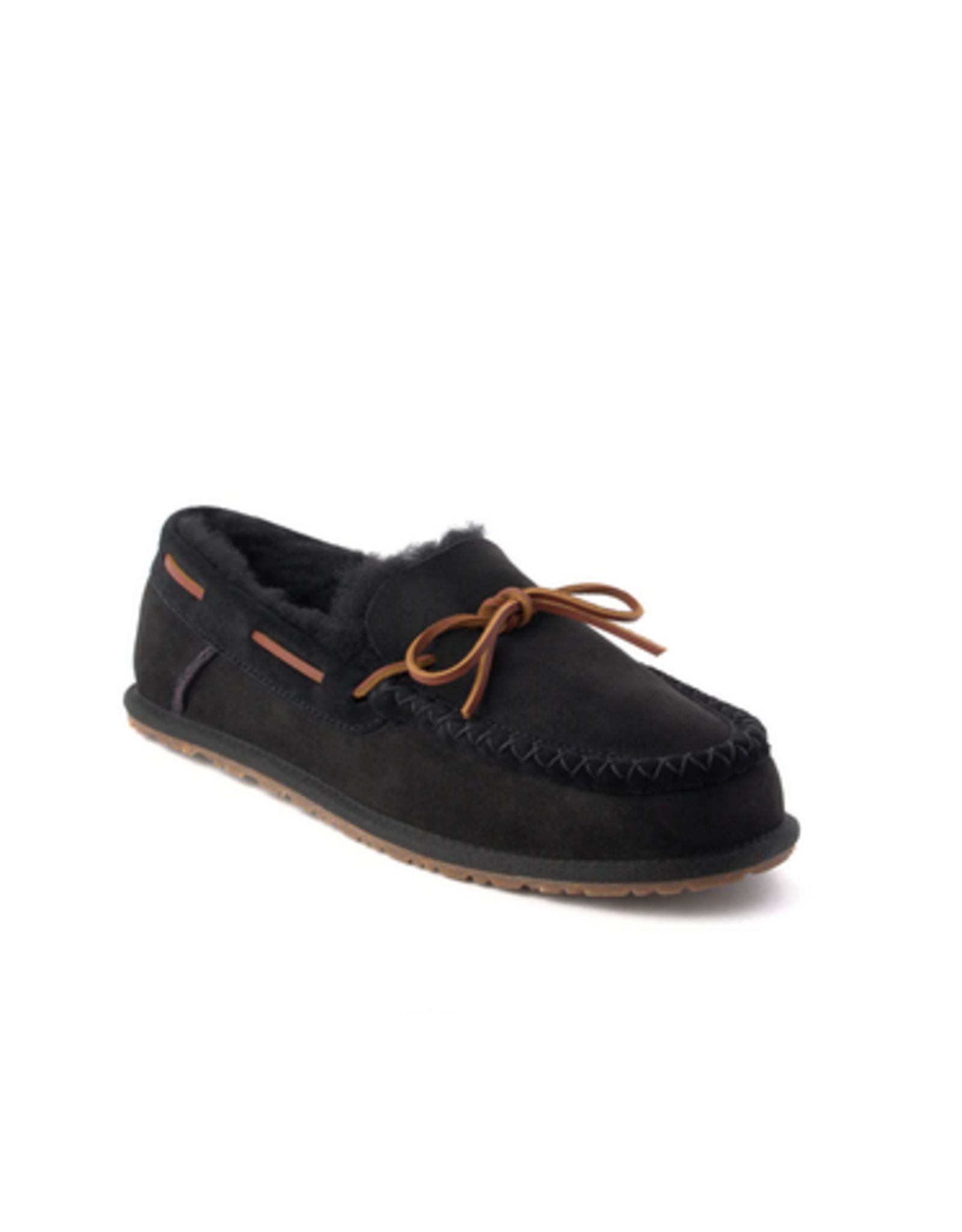 Lined Cabin Loafer with Sole Black - 806M