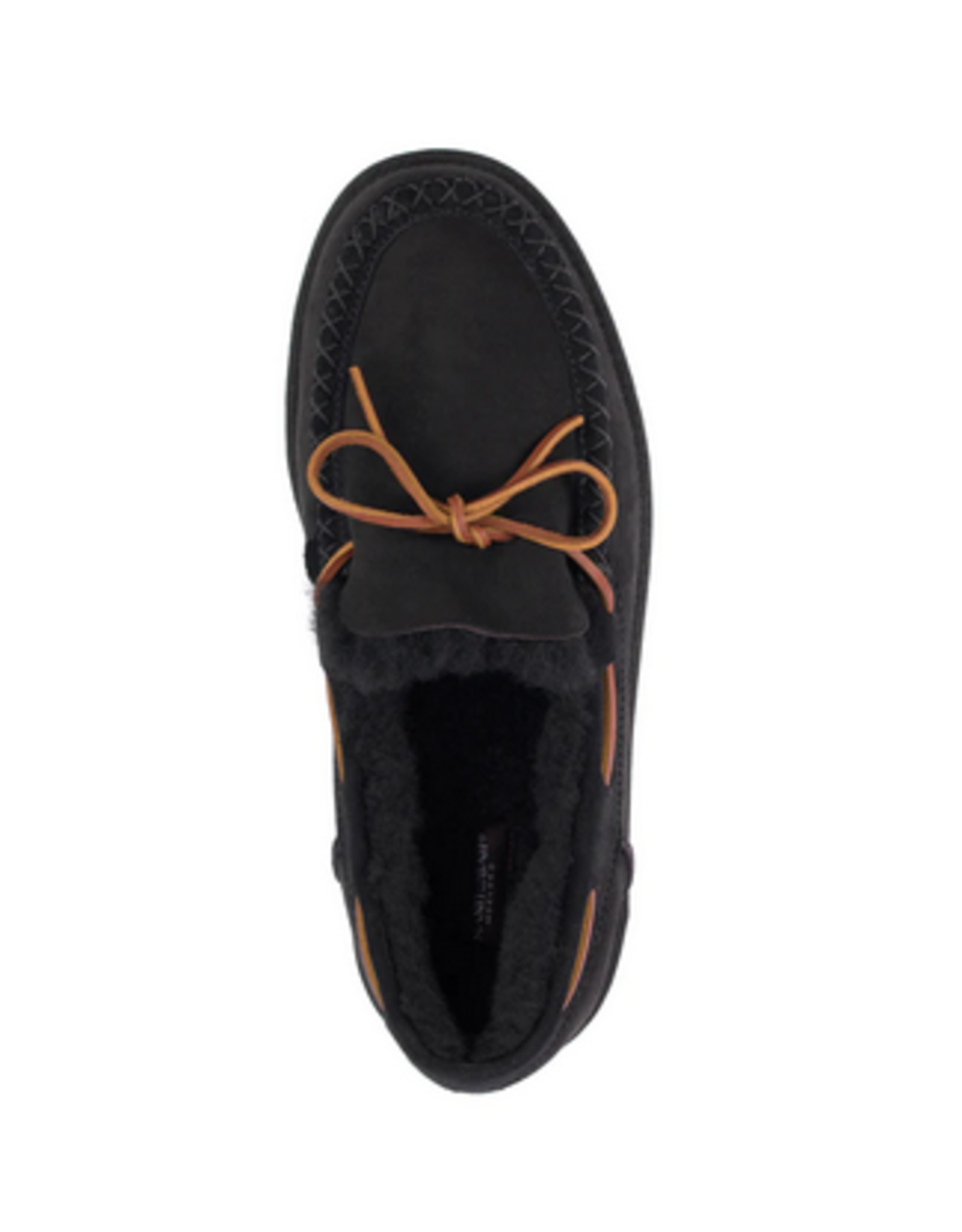 Lined Cabin Loafer with Sole Black - 806M
