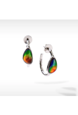 Waves Hoop Earrings - JSDE02196A1