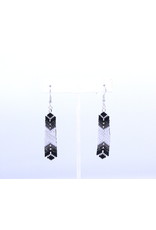 Feather Beaded Earrings - SDE10