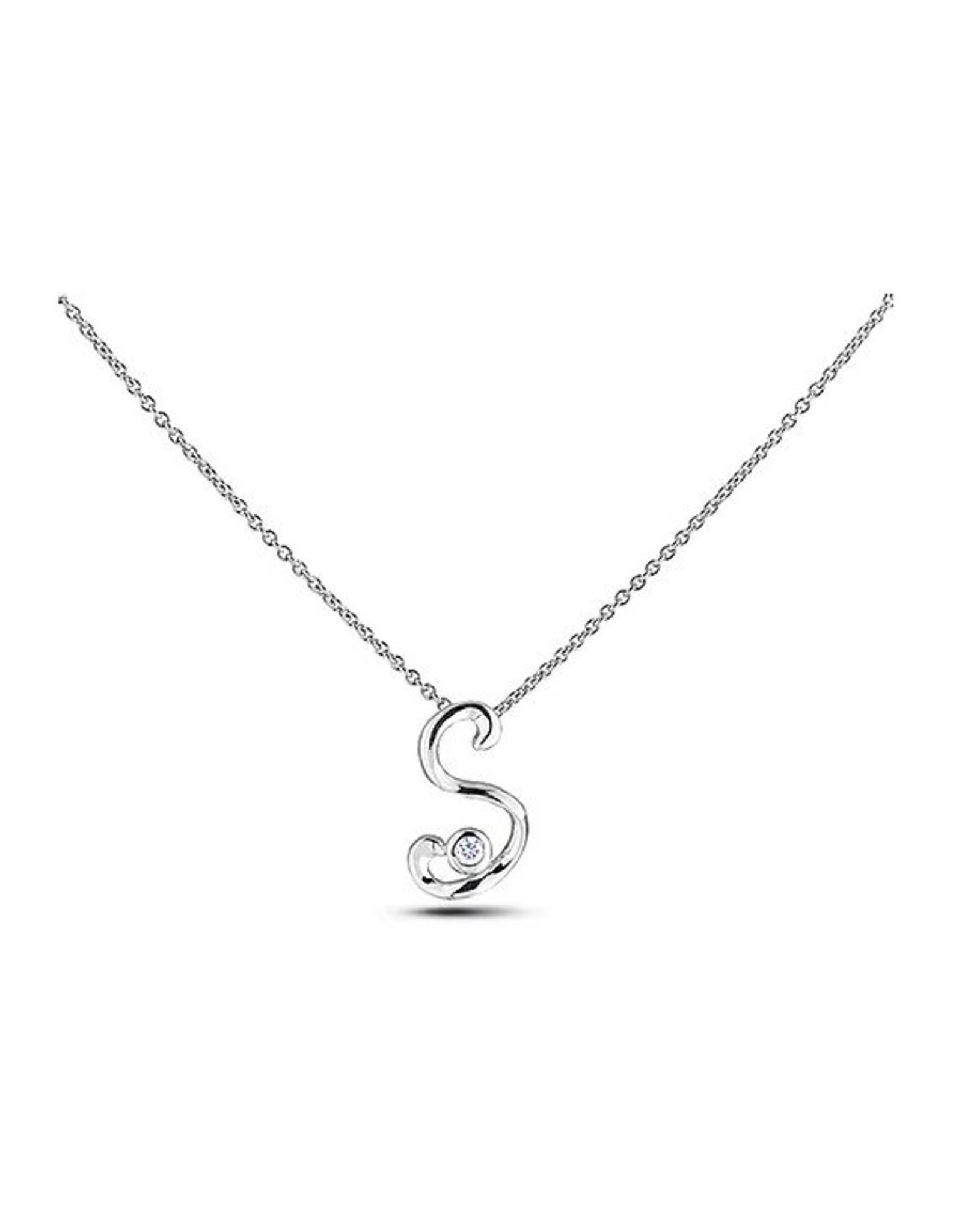 Silver Letters Necklace - PLDPS