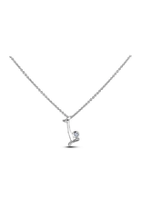 Silver Letters Necklace - PLDPS