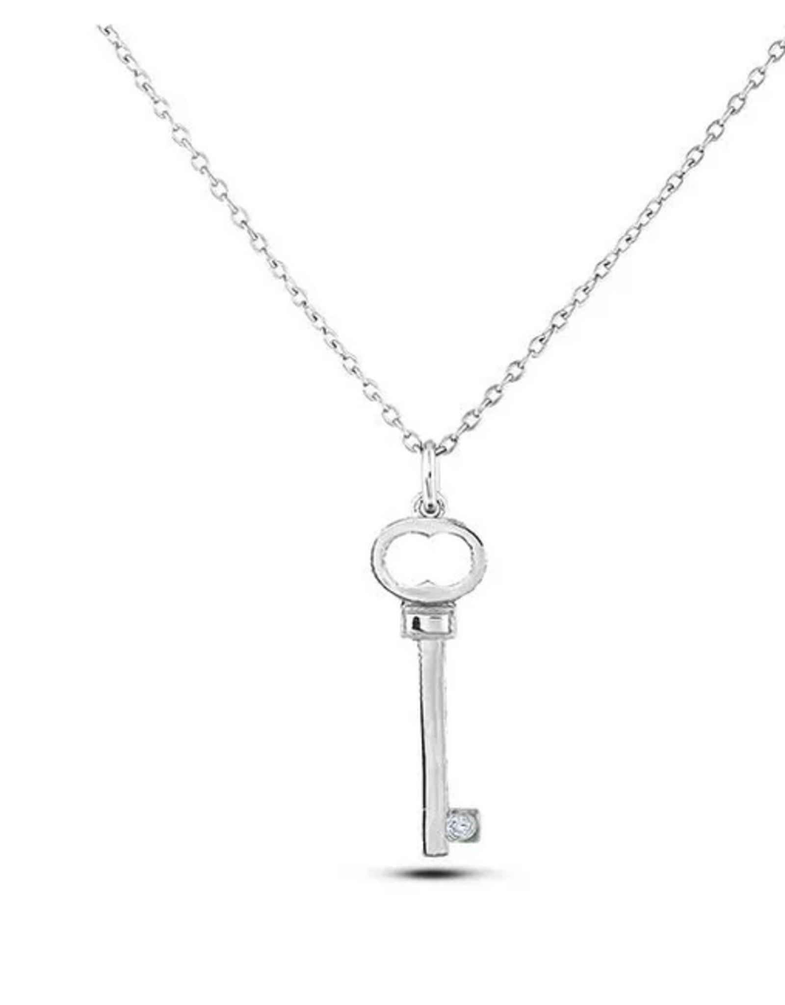 Key Silver Pendant - PLDP07