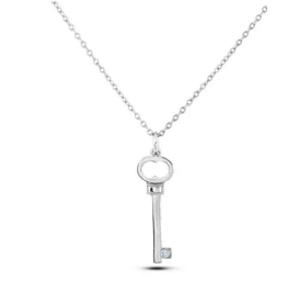 Key Silver Pendant