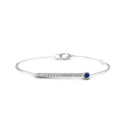 Bracelet Saphir Argent