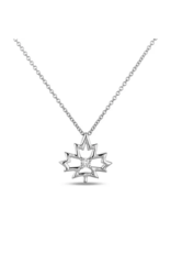 Maple Leaf Silver Pendant  - PLDP23