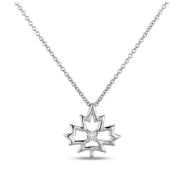 Maple Leaf Silver Pendant