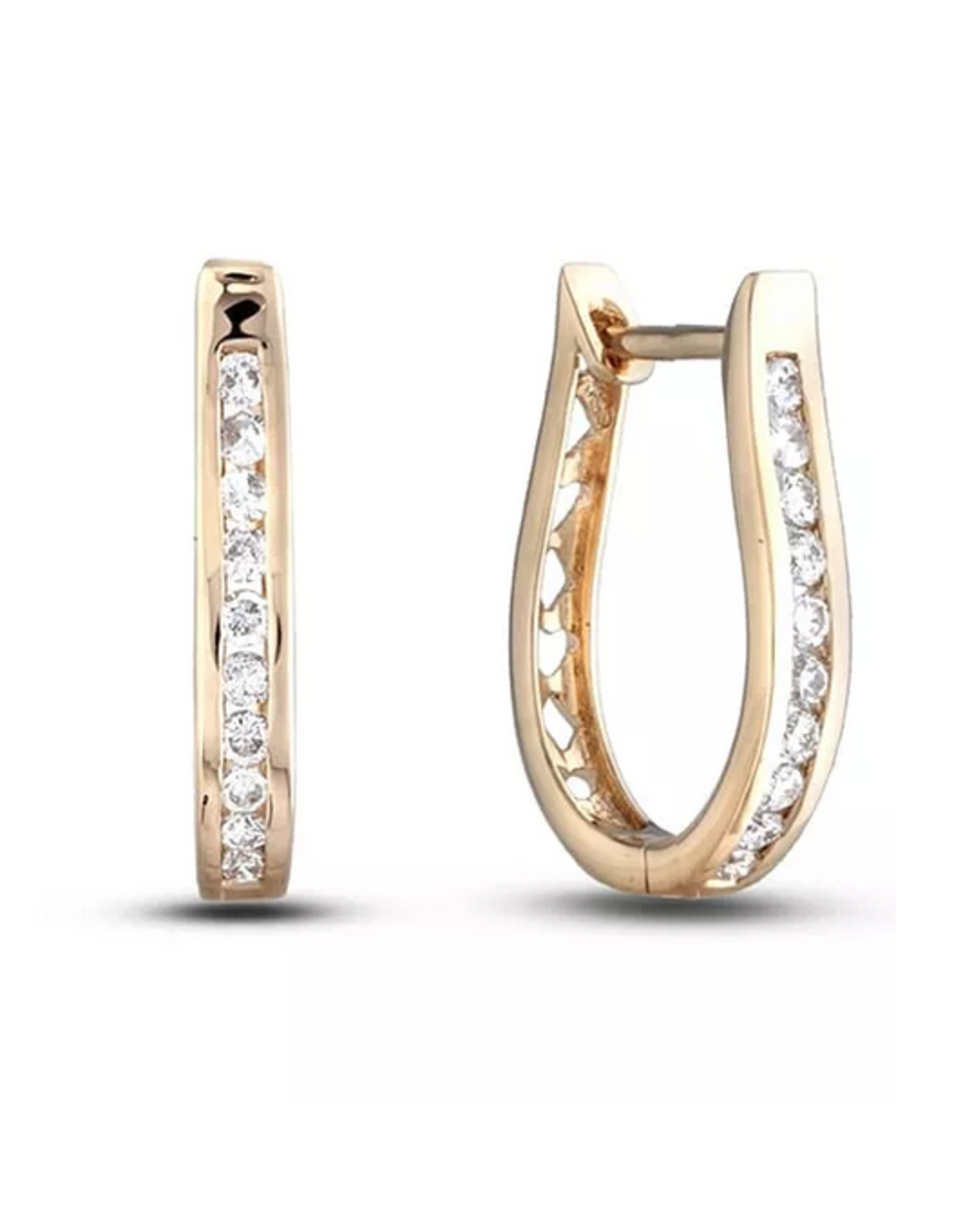 Hoop Earrings Gold - PLDE03