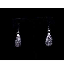 Boucles d'Oreilles Loup par Hollie Bear
