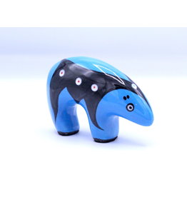 Medium Bear by Veran Pardeahtan  - Blue