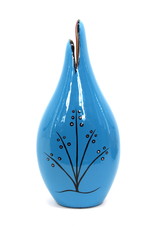 Baja Vase by Veran Pardeahtan - Hummingbird Blue