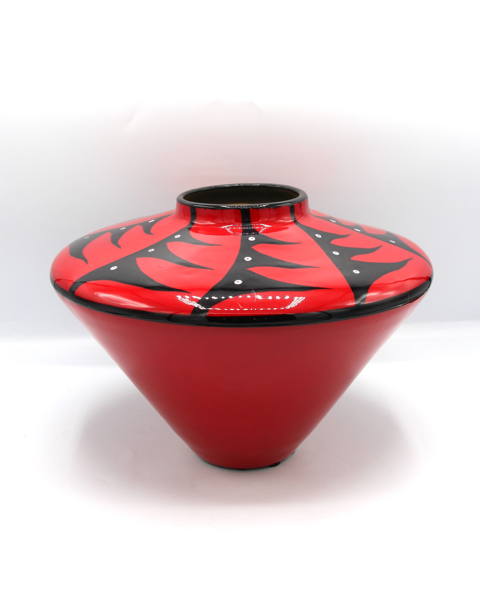 Sedona Vase by Veran Pardeahtan Red - SV2