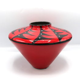Sedona Vase by Veran Pardeahtan - Red