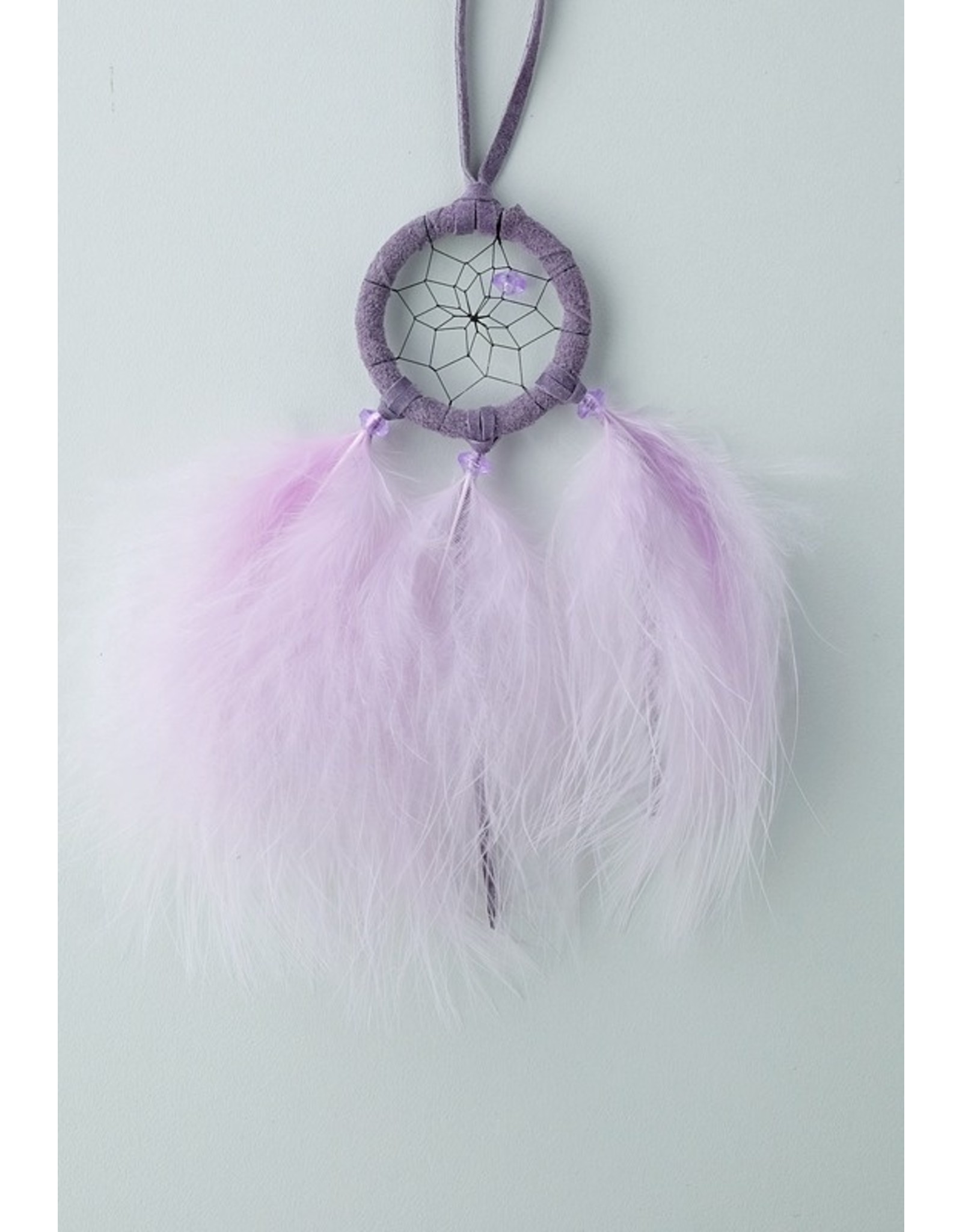 Dream Catcher with Coloured Feathers - DC410