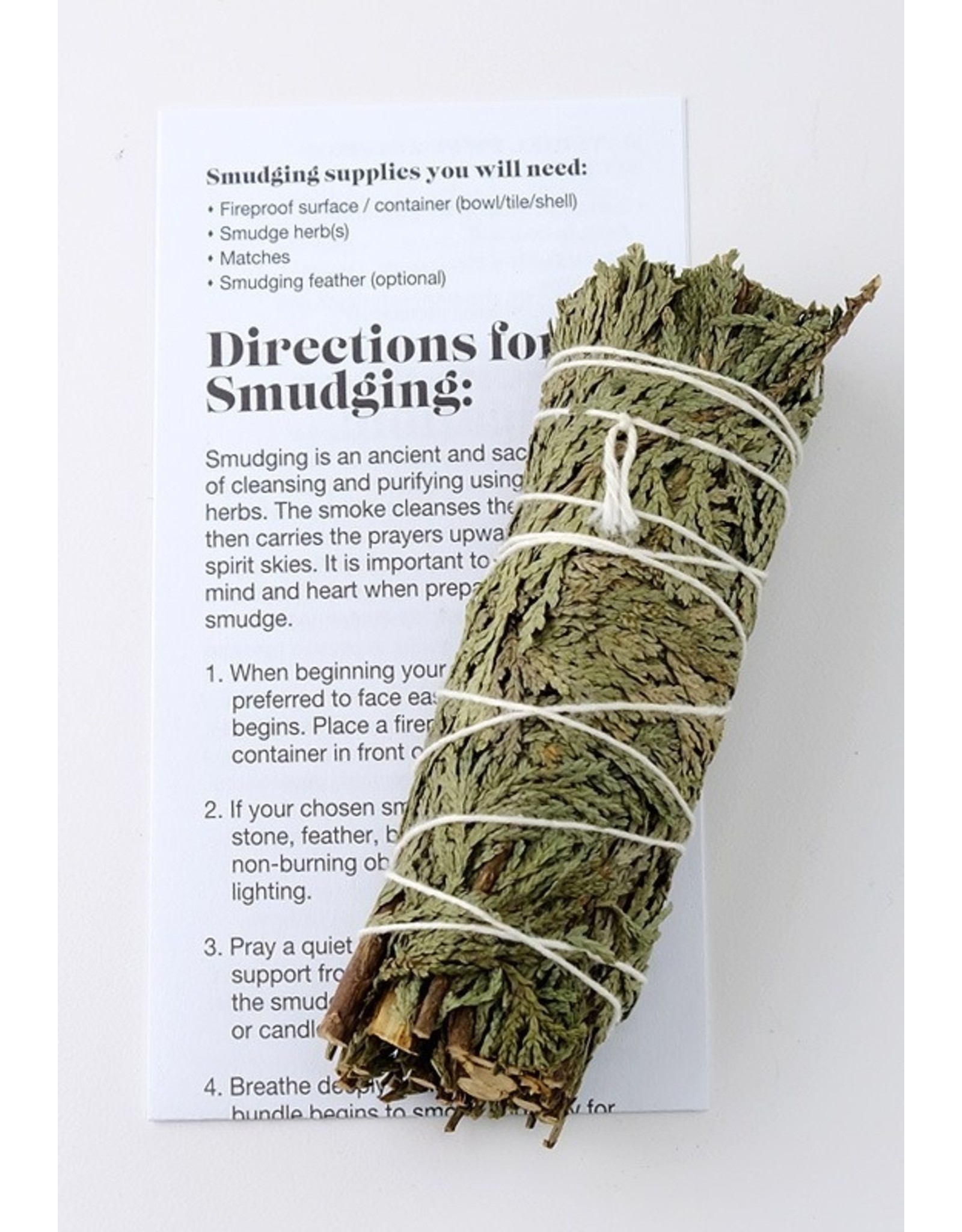 Small Cedar Smudge - SM5