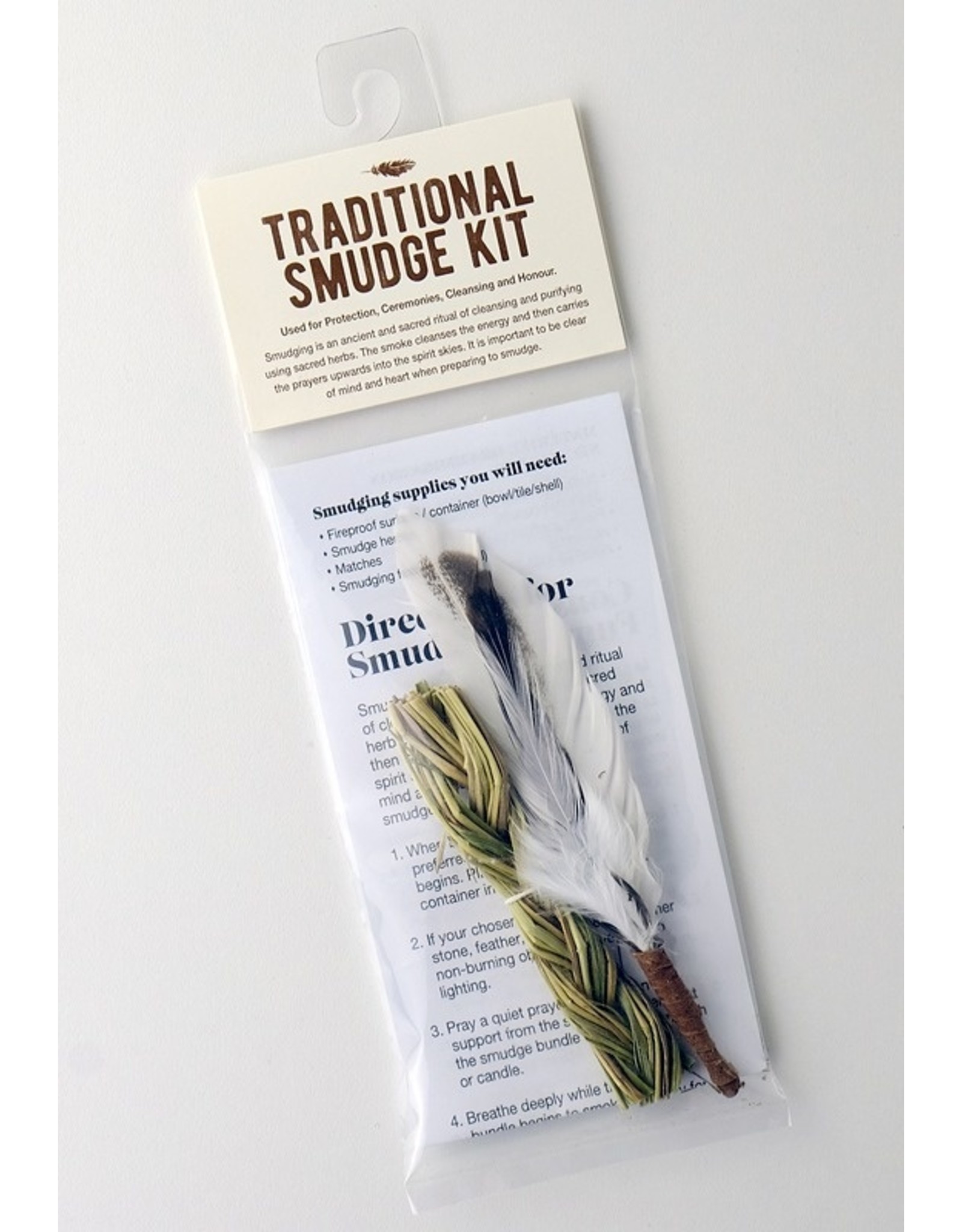 Traditional Smudge Kit Sweetgrass - SMK2