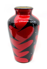 Cattail Vase by Veran Pardeahtan - Red