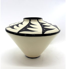 Vase Sedona par Veran Pardeahtan - Blanc