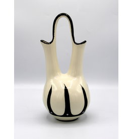 Vase dd Mariage High Hoop par Veran Pardeahtan - Blanc