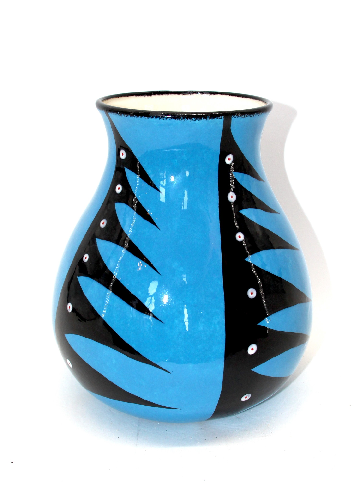 Large Water Vase by Veran Pardeahtan Blue La Boutique Boréale