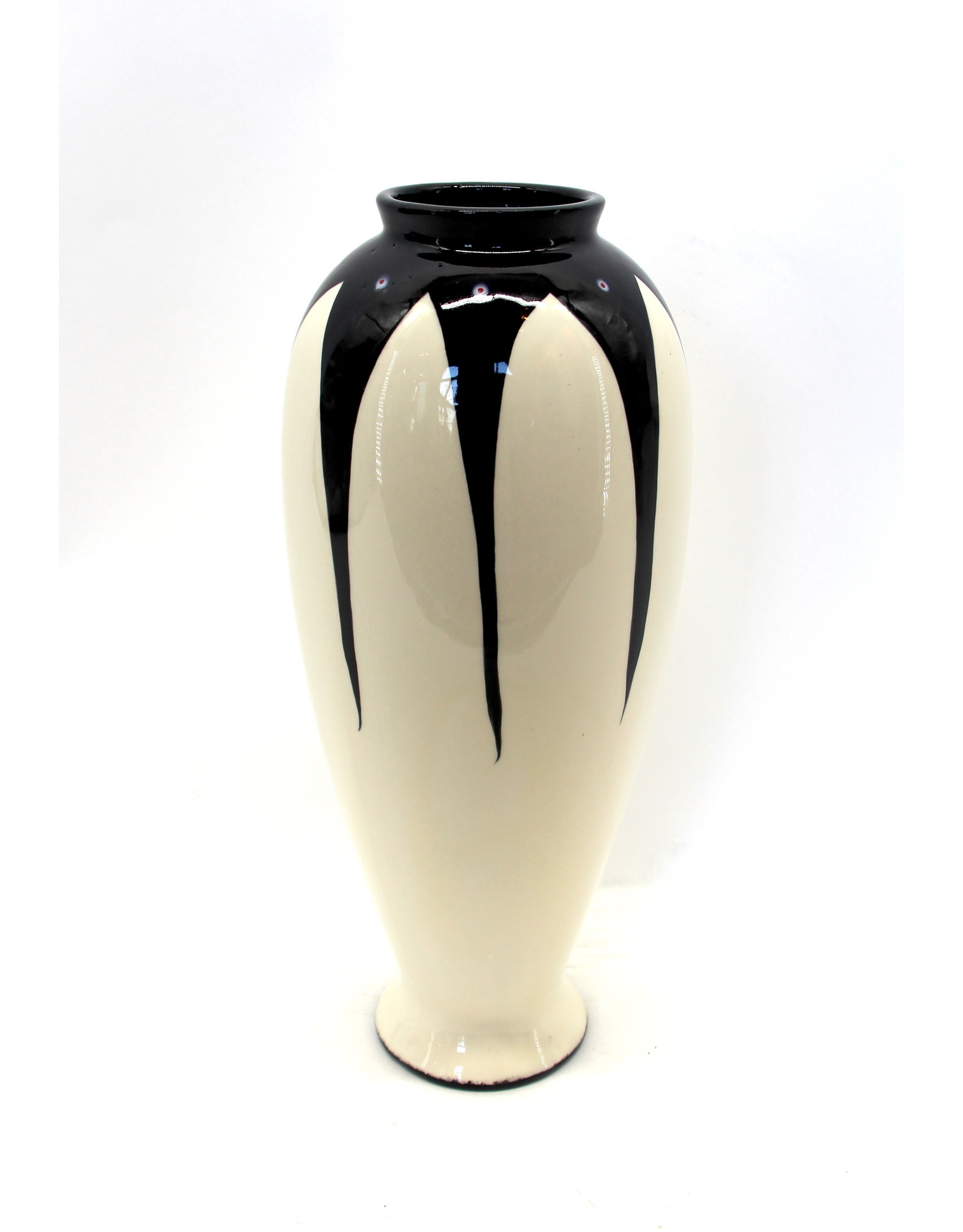 Large Vase Matinal par Veran Pardeahtan - Blanc