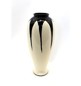 Large Vase Matinal par Veran Pardeahtan - Blanc
