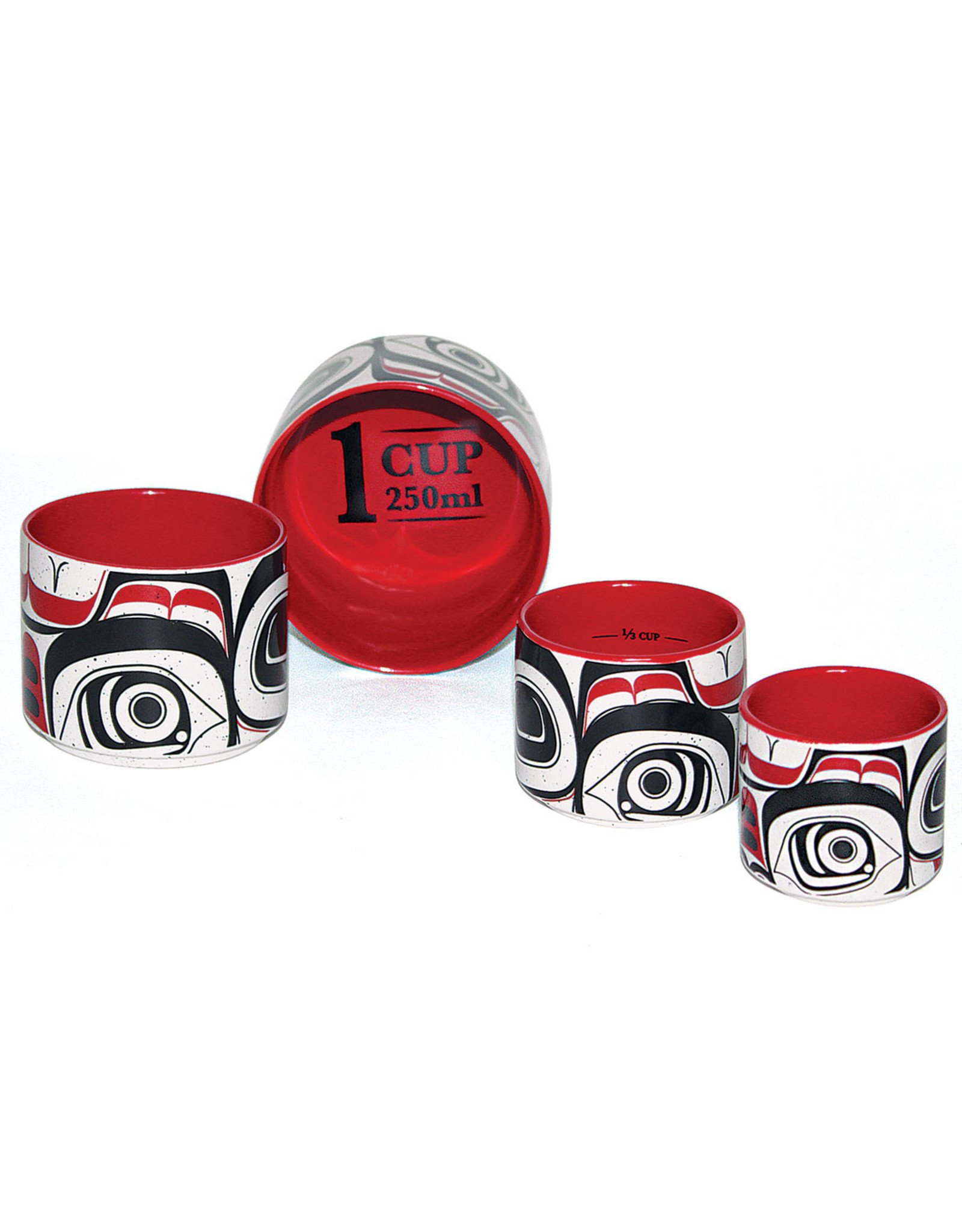 Ceramic Measuring Cup Set - Matriarch Bear