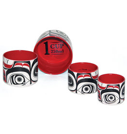 Ceramic Measuring Cup Set - Matriarch Bear (MC15)