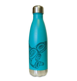 Insulated Bottle - Whale by Ernest Swanson