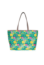 Reversible tote bag-Bee and Blossoms by Paul Windsor