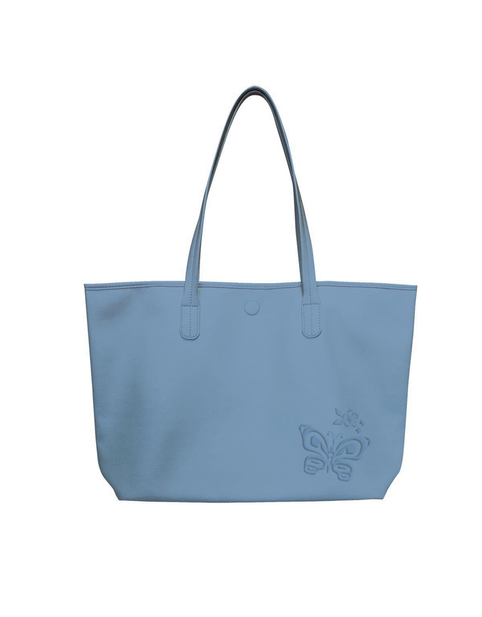 Reversible tote bag - Butterfly and Wild Rose by Justien Seona Wood