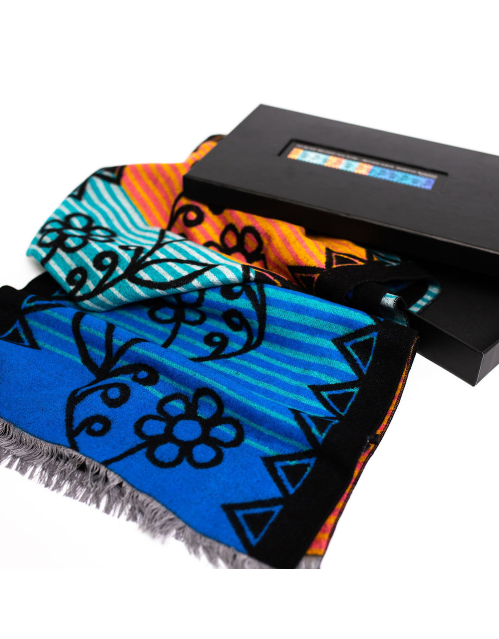 Brushed Silk Scarf - Mother Earth by Sharifah Marsden