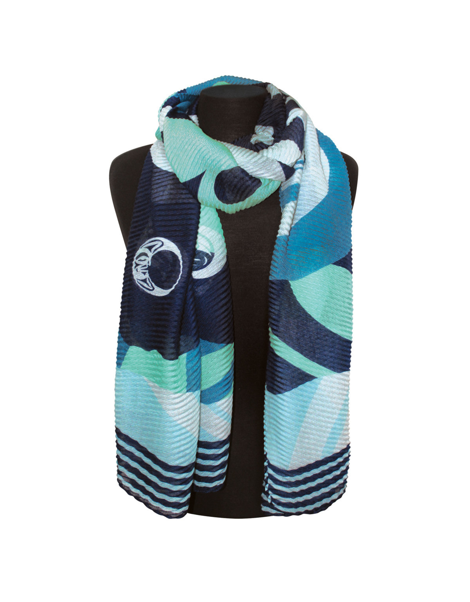 Eco Scarf - Moon Phases by Maynard Johnny, Jr. (ESCARF24)