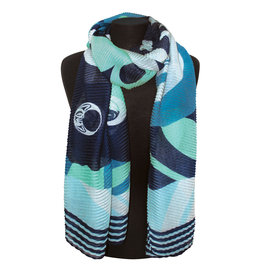 Eco Scarf - Moon Phases by Maynard Johnny, Jr