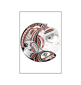 Honouring our Salmon by Paul Windsor postcard