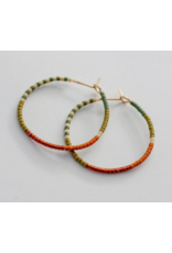 Sage & Copper Daldanea 1.25" Hoops - 04GHE17505