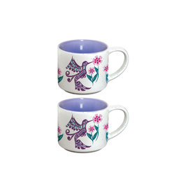 Tasse à Espresso (Hummingbird) - ensembles de 2